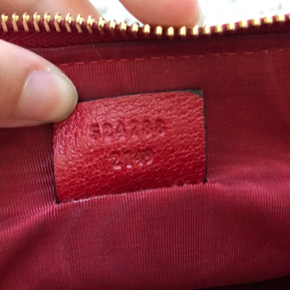 NWT Red, White, and Blue Gucci Pouch - Picture 7 of 8